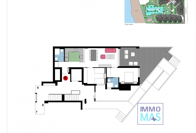 Nouvelle construction - Apartement - Denia - L´Estanyó (Marinas)