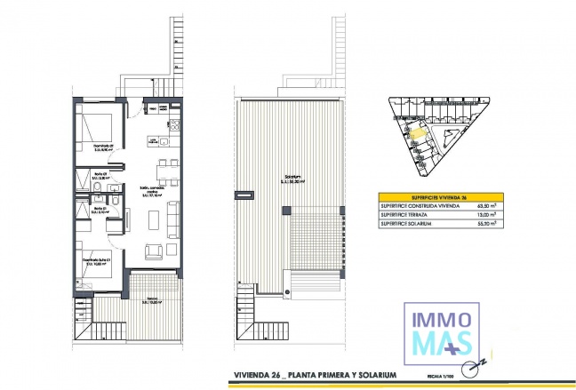 Nouvelle construction - Top Floor Bungalow - San Fulgencio - Pueblo
