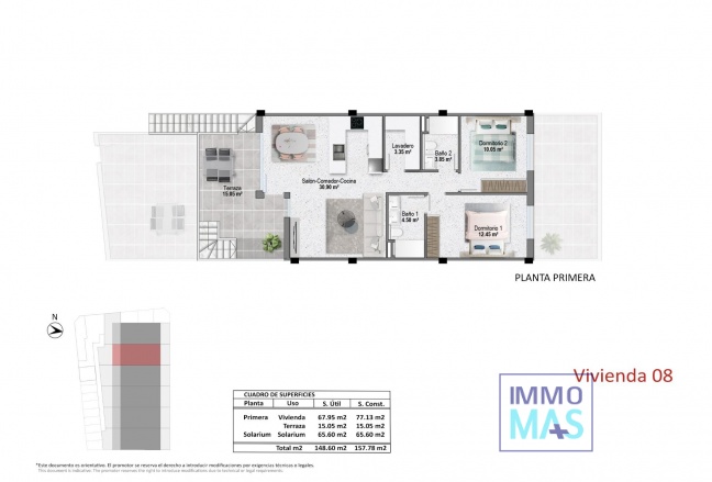Nouvelle construction - Top Floor Bungalow - Pilar de la Horadada - pueblo