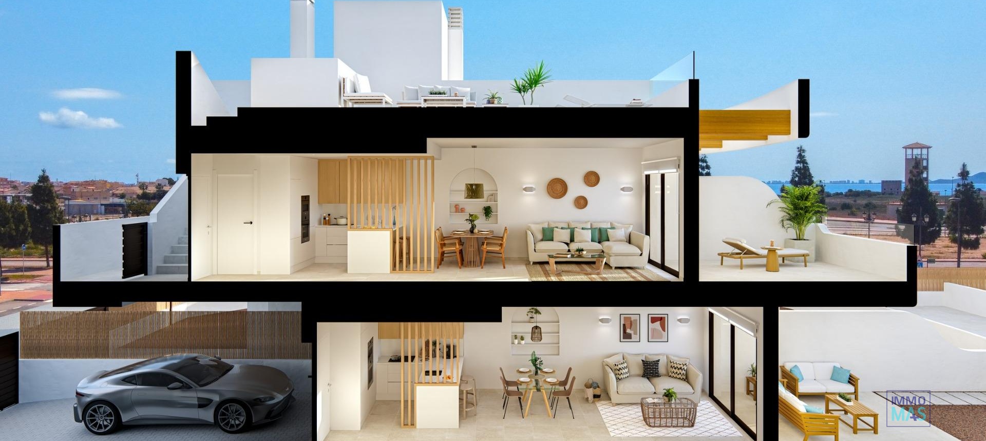 Nouvelle construction - Top Floor Bungalow - Los Alcazares - Serena Golf