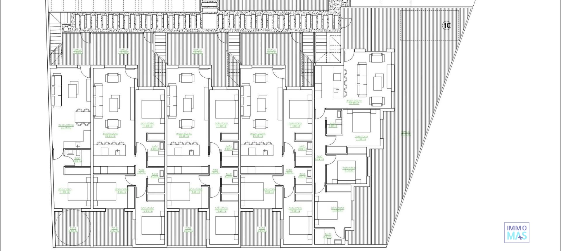 Nouvelle construction - Top Floor Bungalow - San Pedro del Pinatar - Los Antolinos