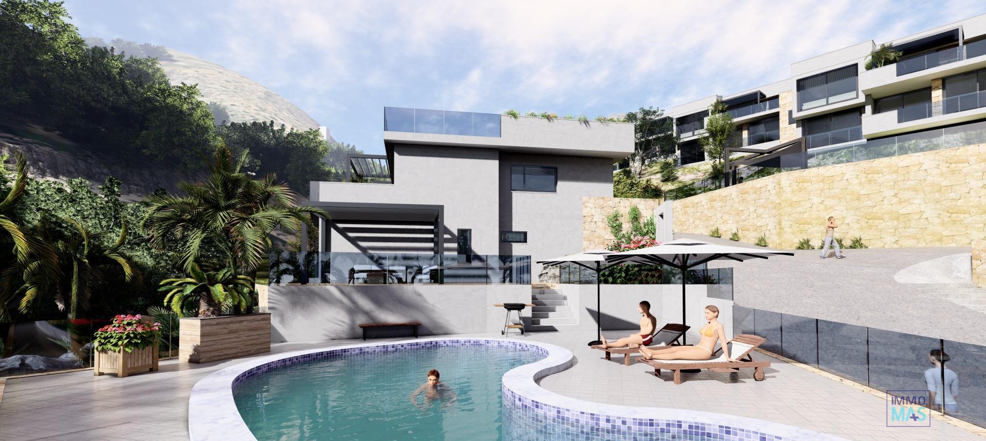 Nouvelle construction - Semidetached - Altea - Sierra de Altea