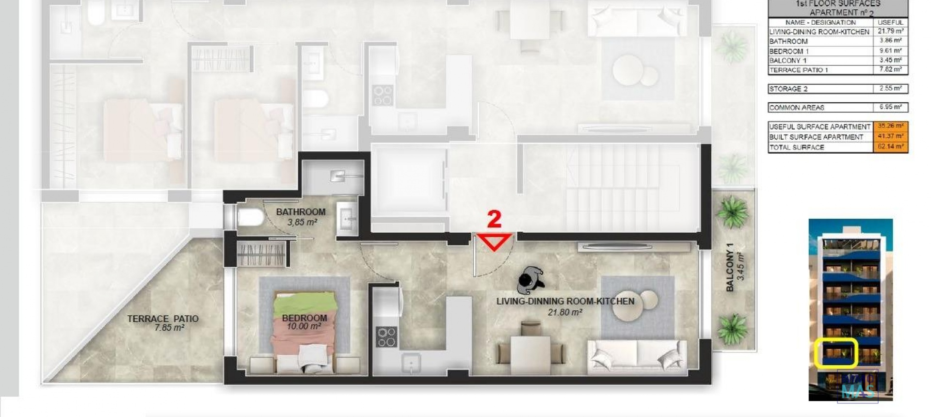 Nouvelle construction - Apartement - Torrevieja - Playa del Acequión