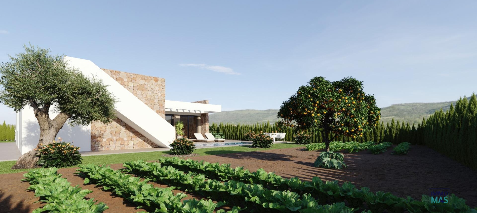 Nouvelle construction - Villa - Fuente Álamo - Hacienda del Alamo