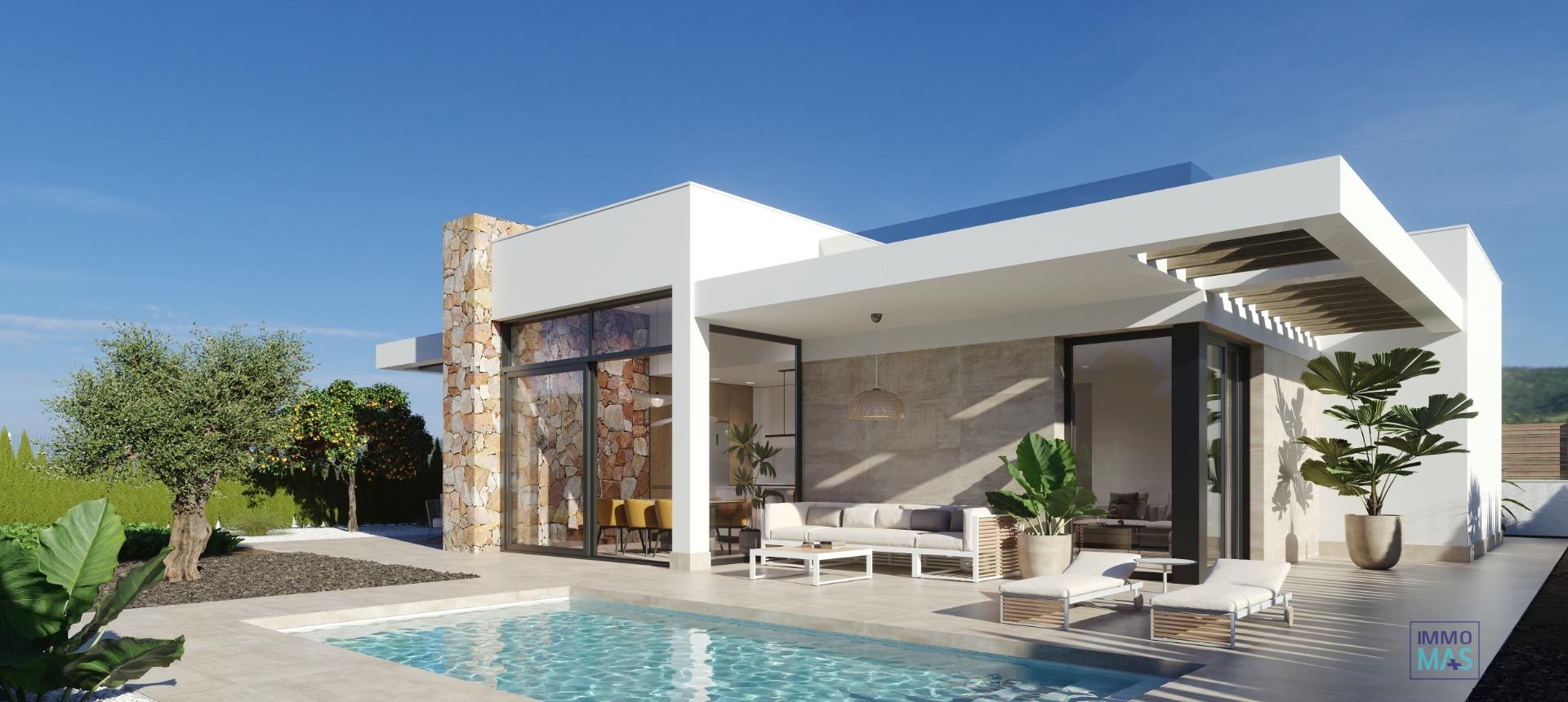 Nouvelle construction - Villa - Fuente Álamo - Hacienda del Alamo