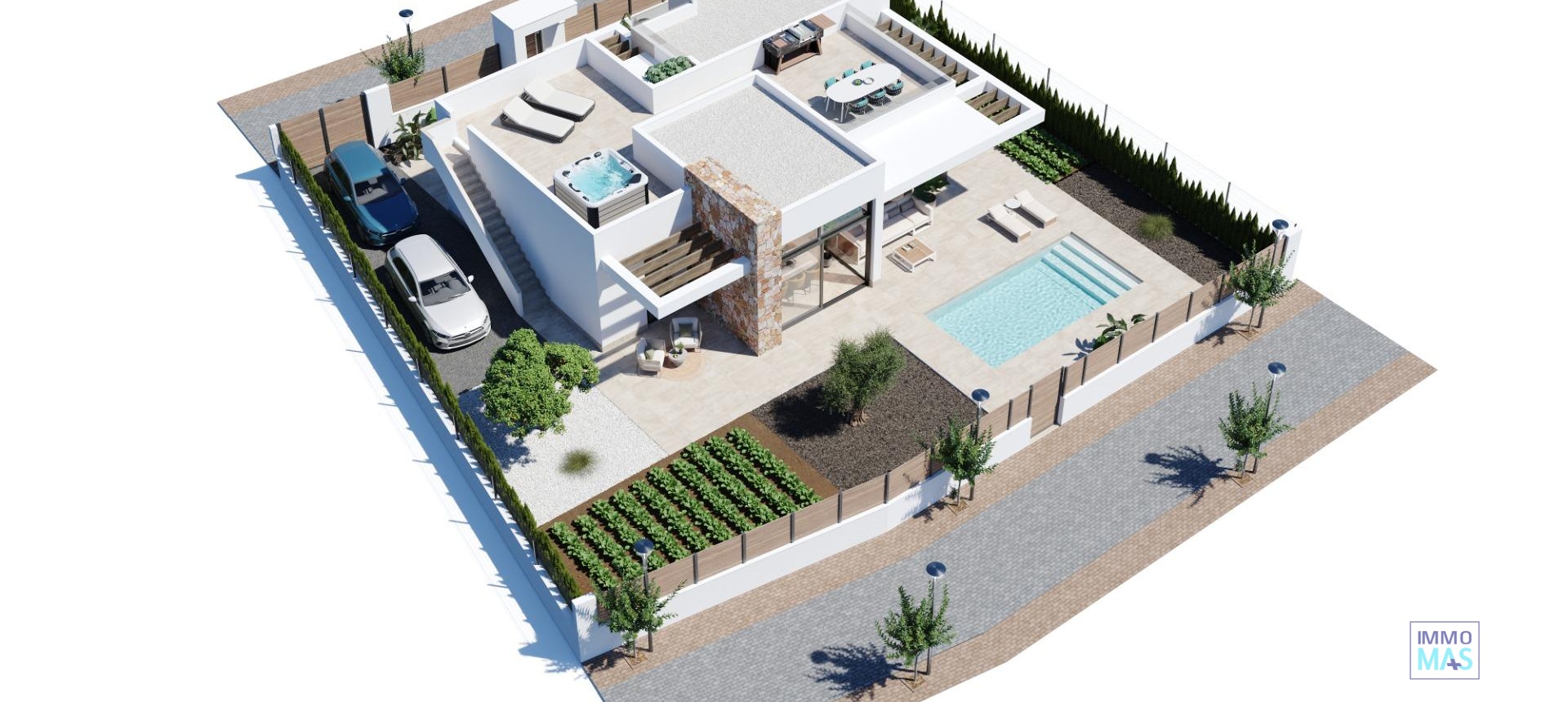 Nouvelle construction - Villa - Fuente Álamo - Hacienda del Alamo