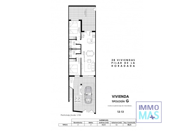 Obra nueva - Adosado - Pilar de la Horadada - pueblo