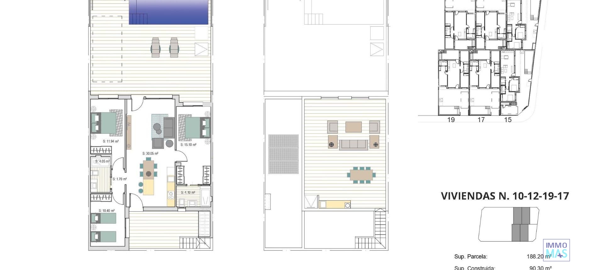 Nouvelle construction - Maison de ville - Torre Pacheco - Roldán