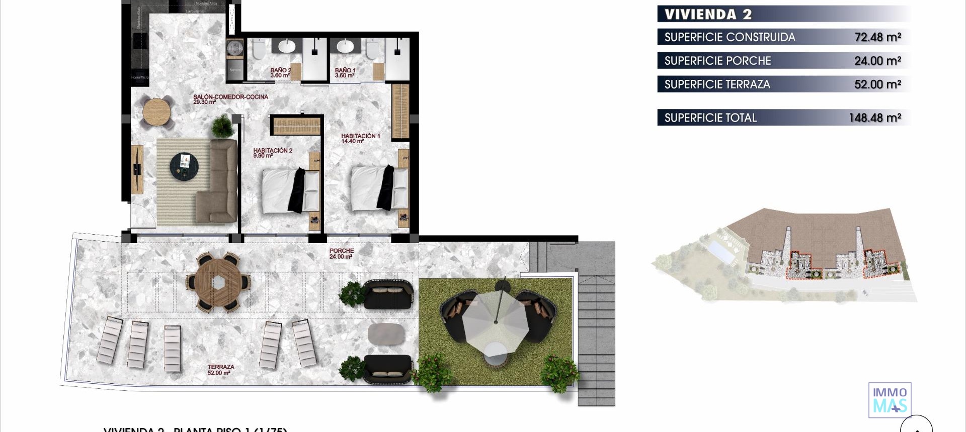 Nouvelle construction - Apartement - Finestrat - Balcón de finestrat