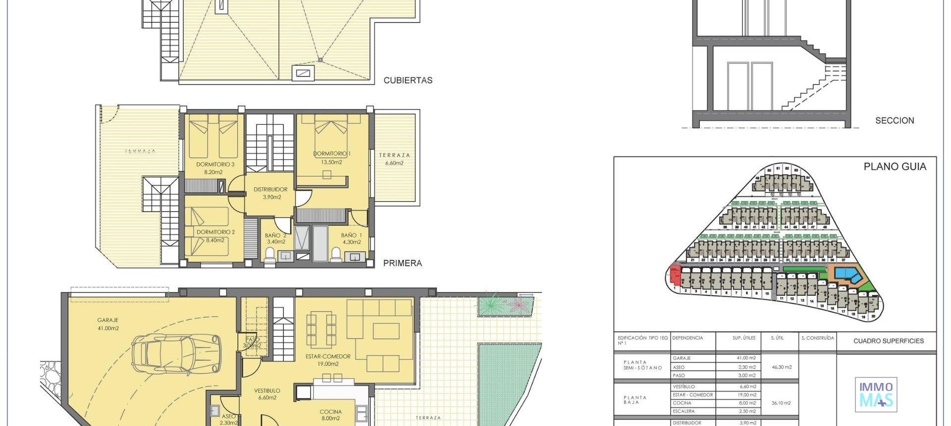 Obra nueva - Semidetached - Monforte del Cid - Alenda Golf