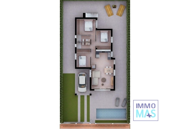 Nouvelle construction - Villa - Los Alcazares - Serena Golf