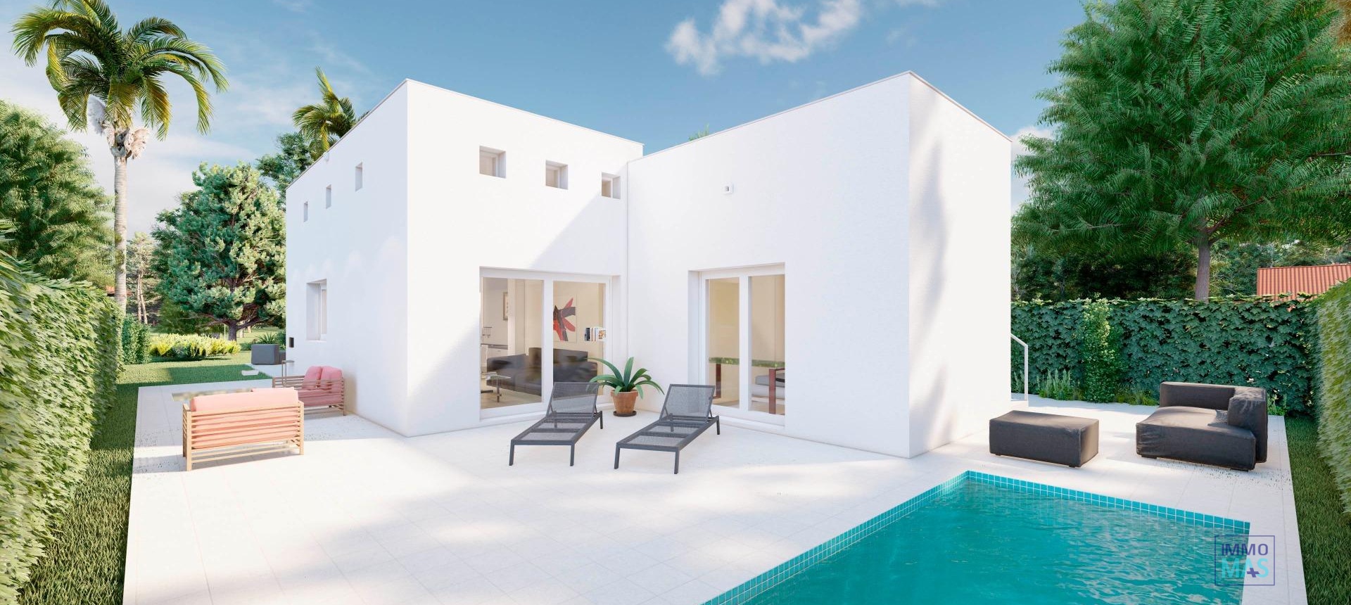 Obra nueva - Villa - Los Alcazares - Serena Golf