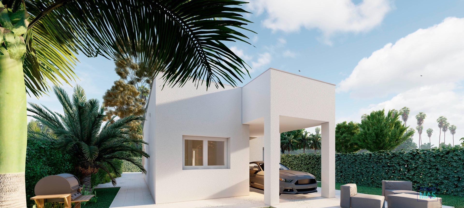 Obra nueva - Villa - Los Alcazares - Serena Golf