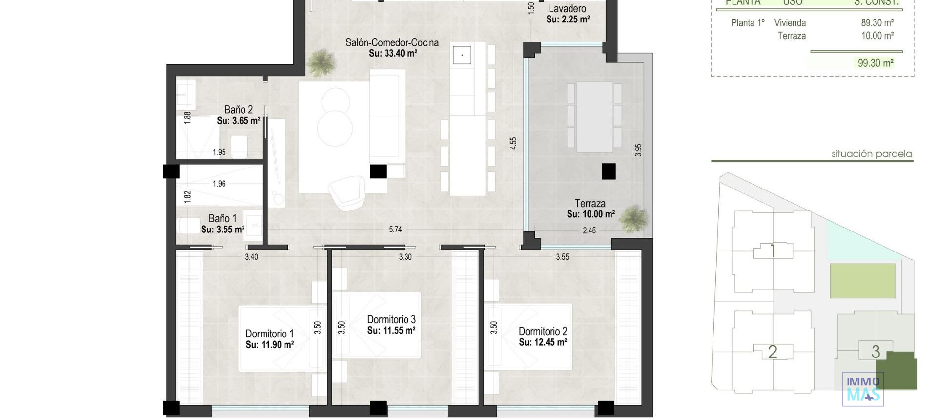 Nouvelle construction - Apartement - San Pedro del Pinatar - Centro