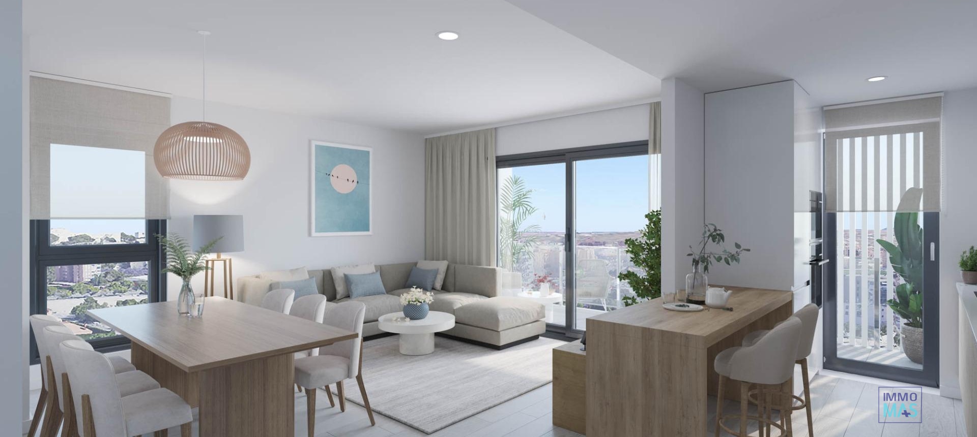 Nouvelle construction - Apartement - Alicante - San Agustín-PAU 2