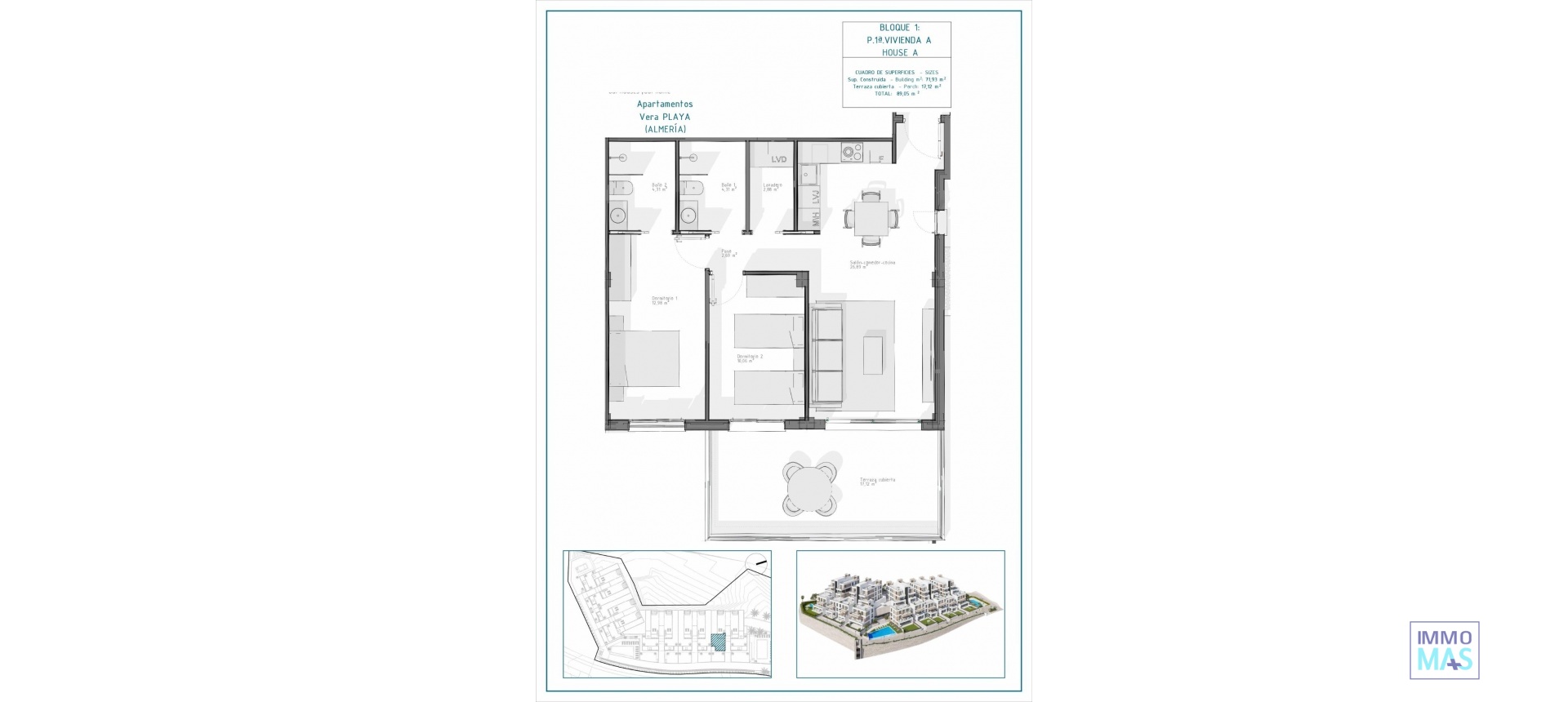Nouvelle construction - Apartement - Vera - Pueblo Salinas