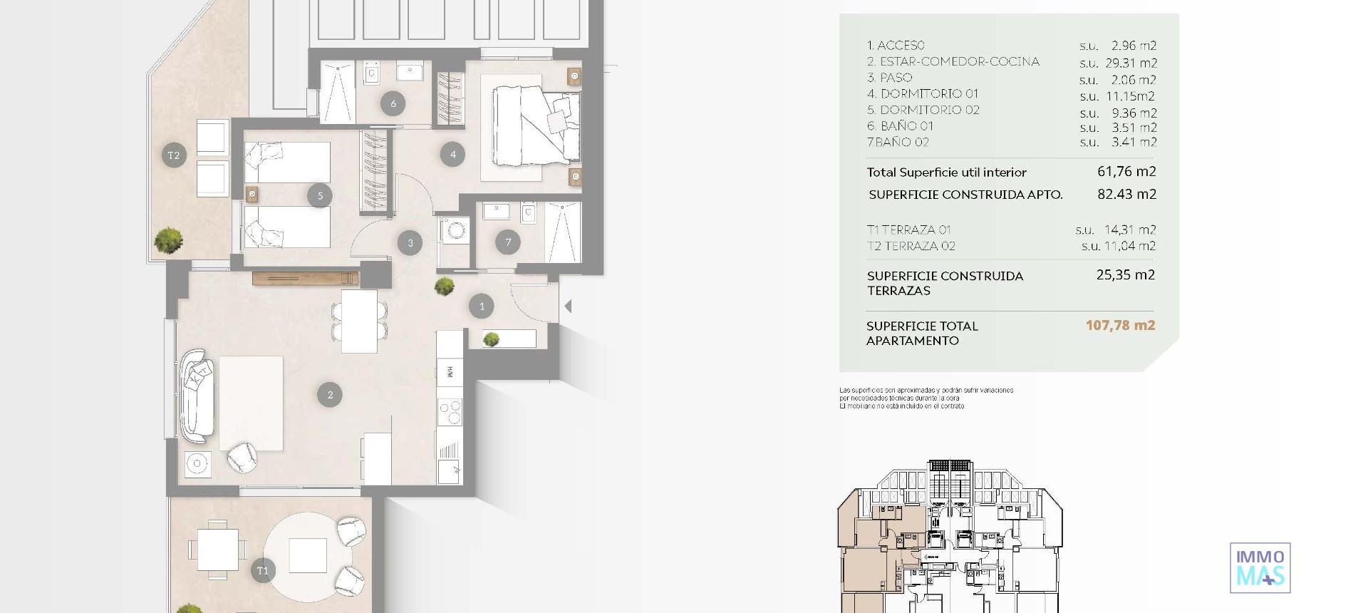 Nouvelle construction - Apartement - Calpe - Playa Arenal