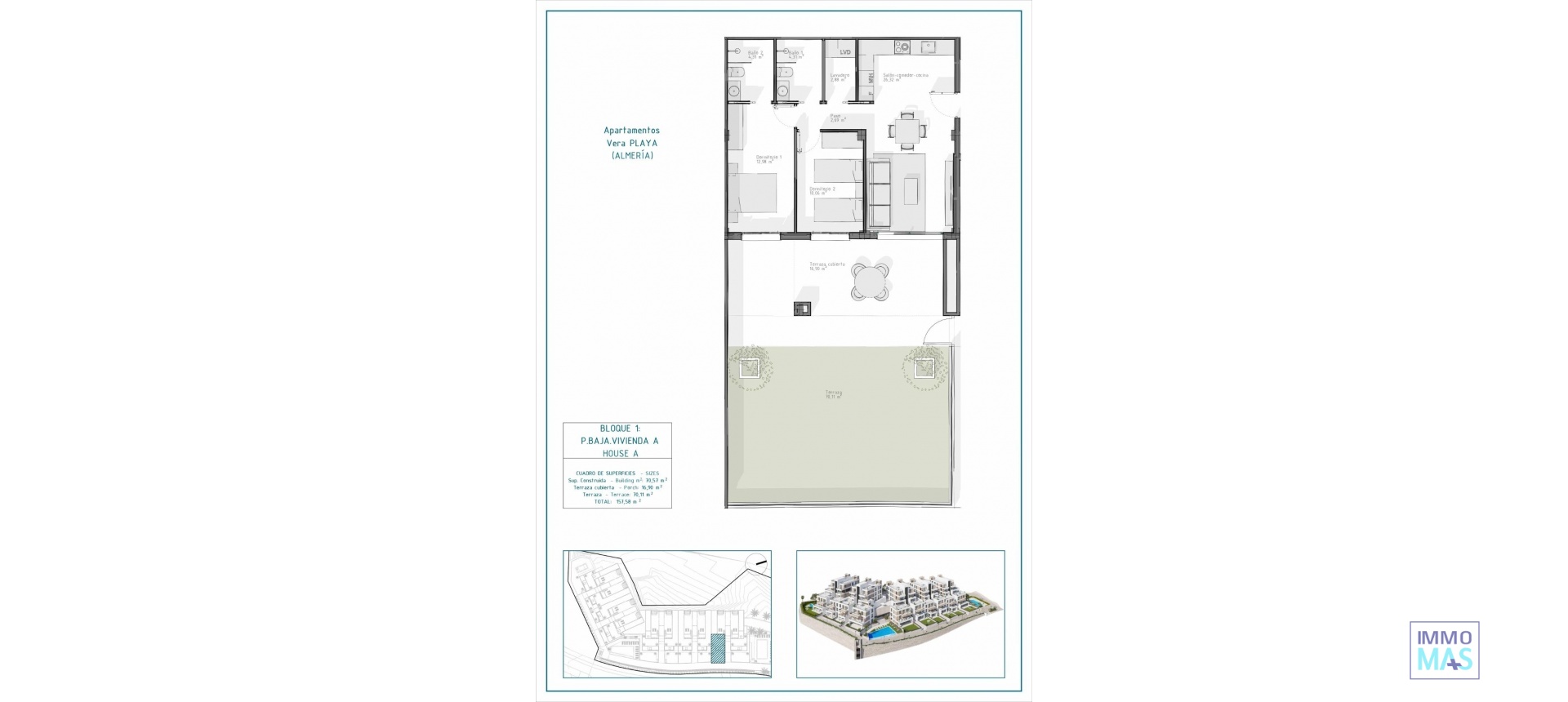 Nouvelle construction - Apartement - Vera - Pueblo Salinas