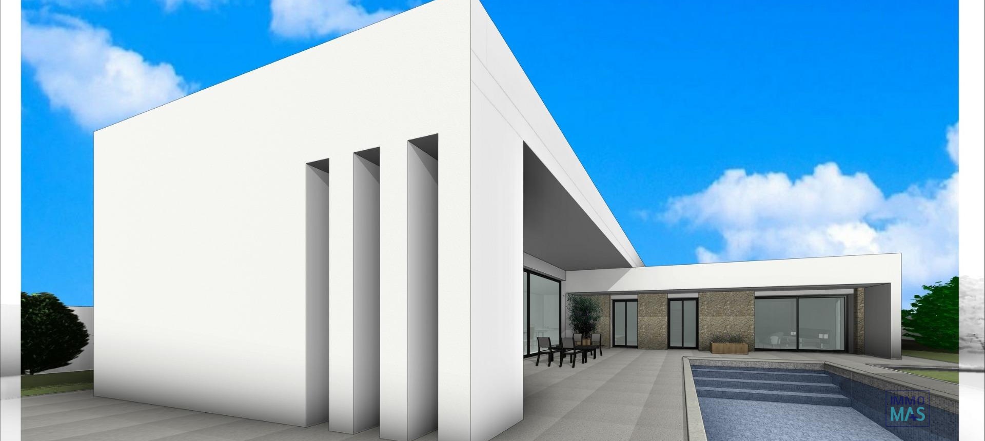 Nouvelle construction - Villa - Aspe - Poligono 19