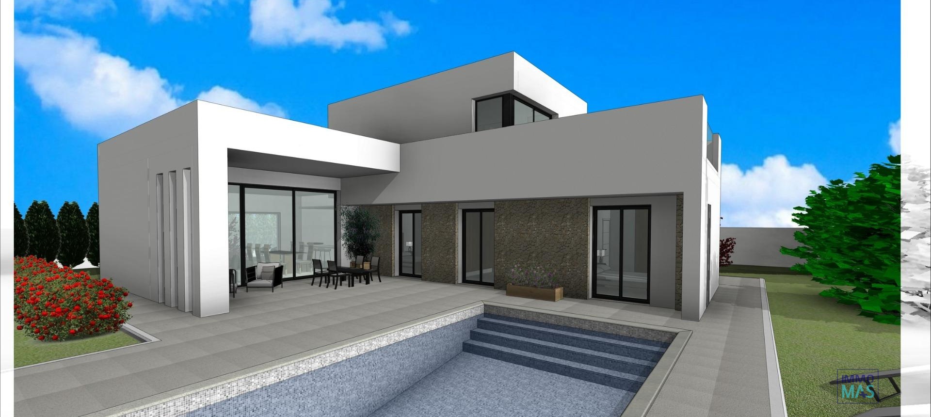Nouvelle construction - Villa - Aspe - Poligono 19