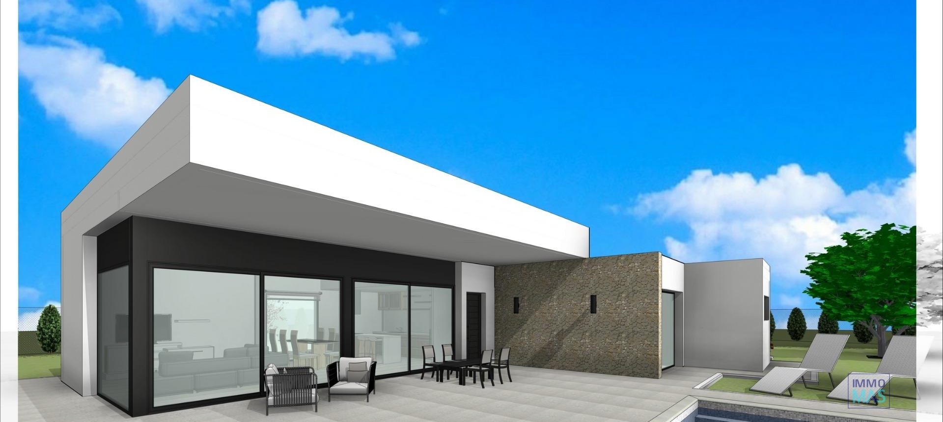 Nouvelle construction - Villa - Aspe - Poligono 19