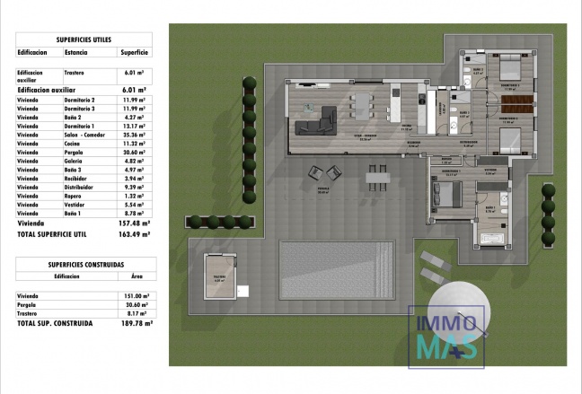Nouvelle construction - Villa - Aspe - Poligono 19