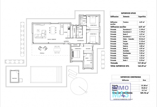 Nouvelle construction - Villa - Aspe - Poligono 19