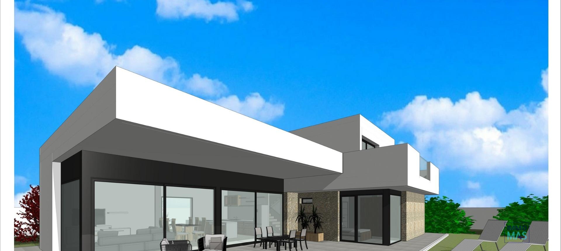 Nouvelle construction - Villa - Aspe - Poligono 19