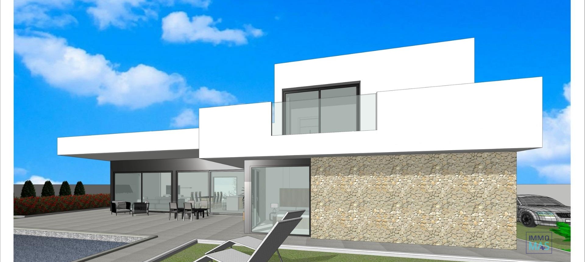 Nouvelle construction - Villa - Aspe - Poligono 19