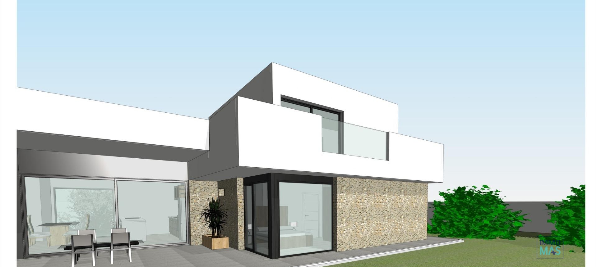 Nouvelle construction - Villa - Aspe - Poligono 19