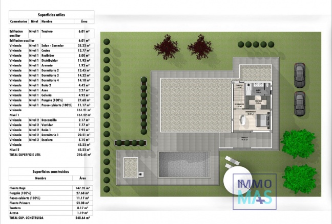 Nouvelle construction - Villa - Aspe - Poligono 19