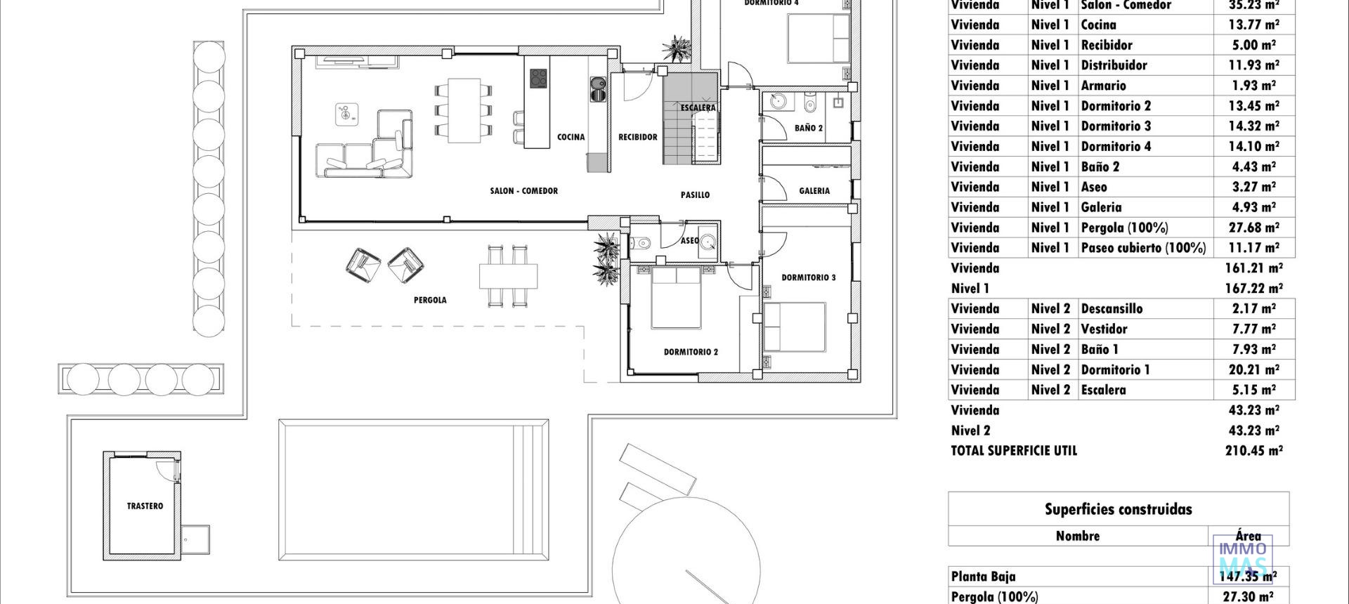 Nouvelle construction - Villa - Aspe - Poligono 19