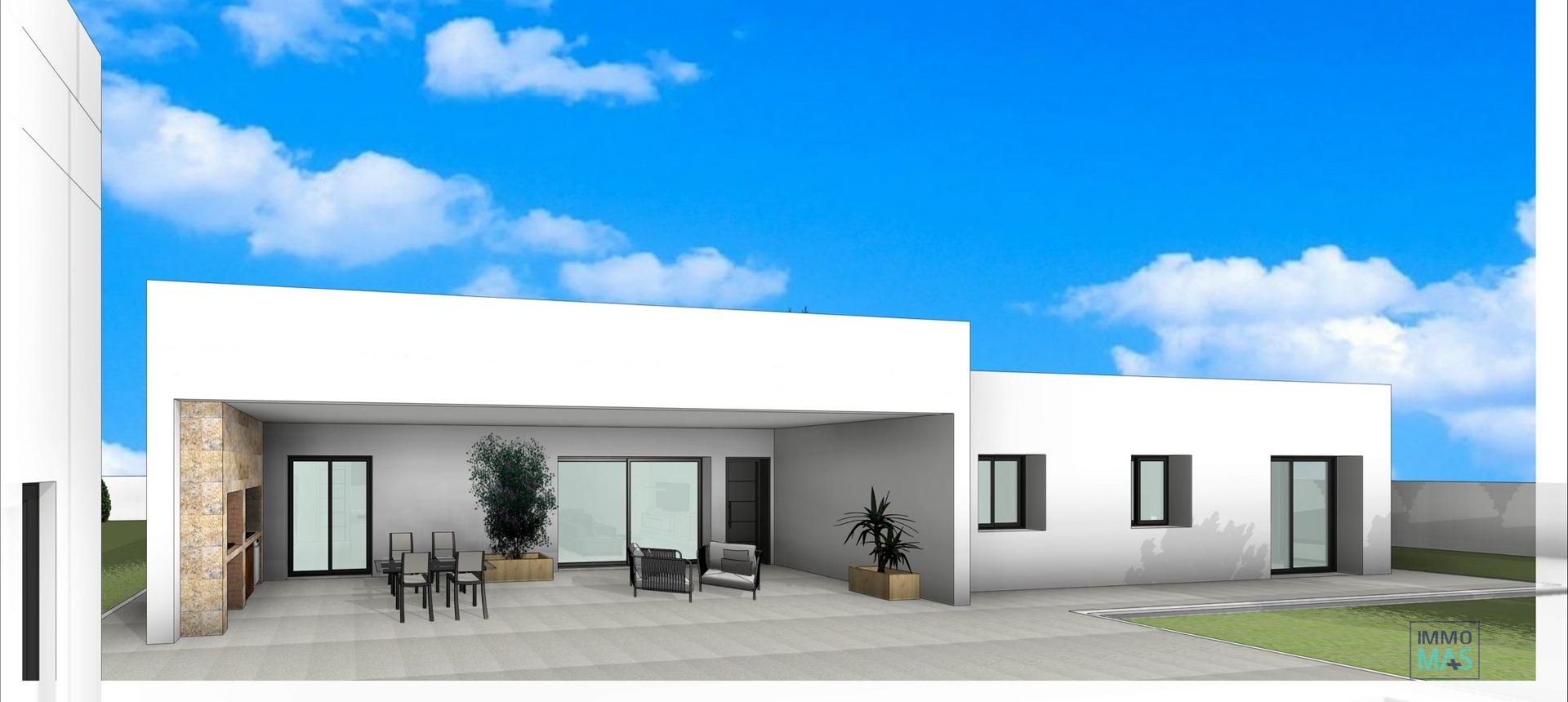 Nouvelle construction - Villa - Aspe - Poligono 19