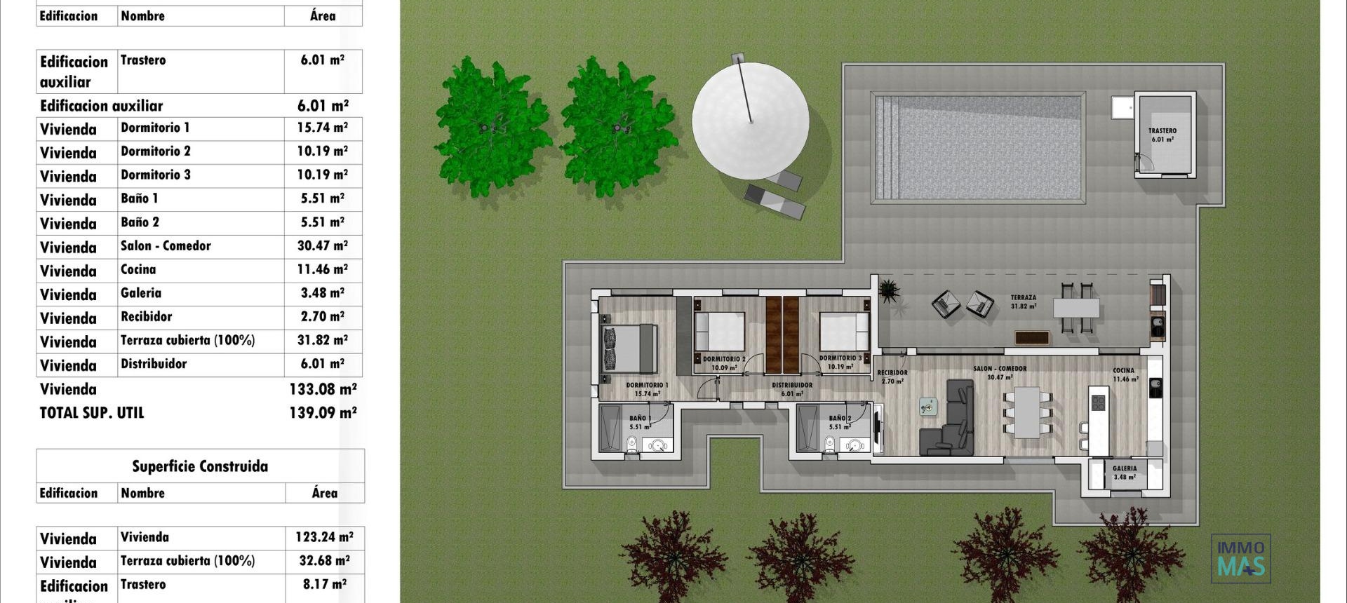 Nouvelle construction - Villa - Aspe - Poligono 19