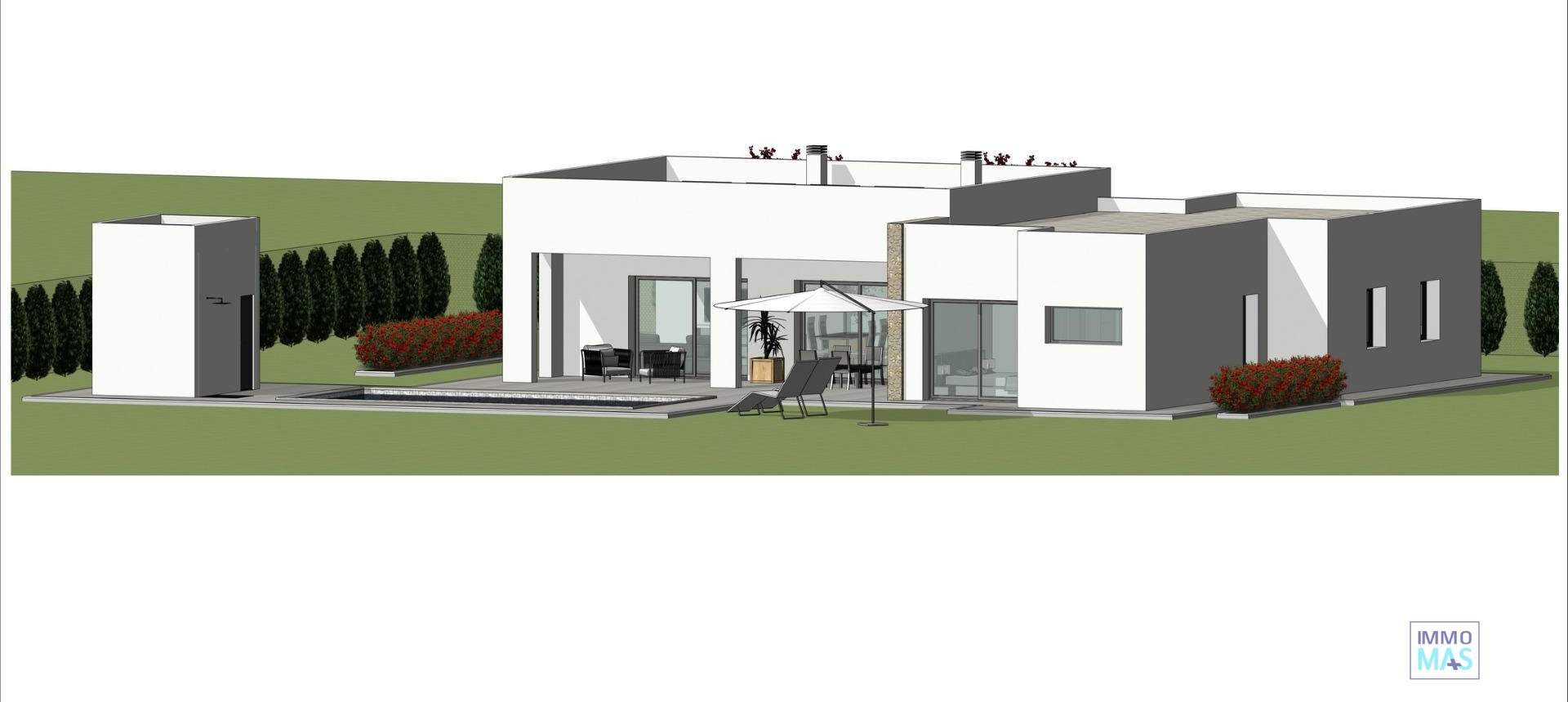 Nouvelle construction - Villa - Aspe - Poligono 19