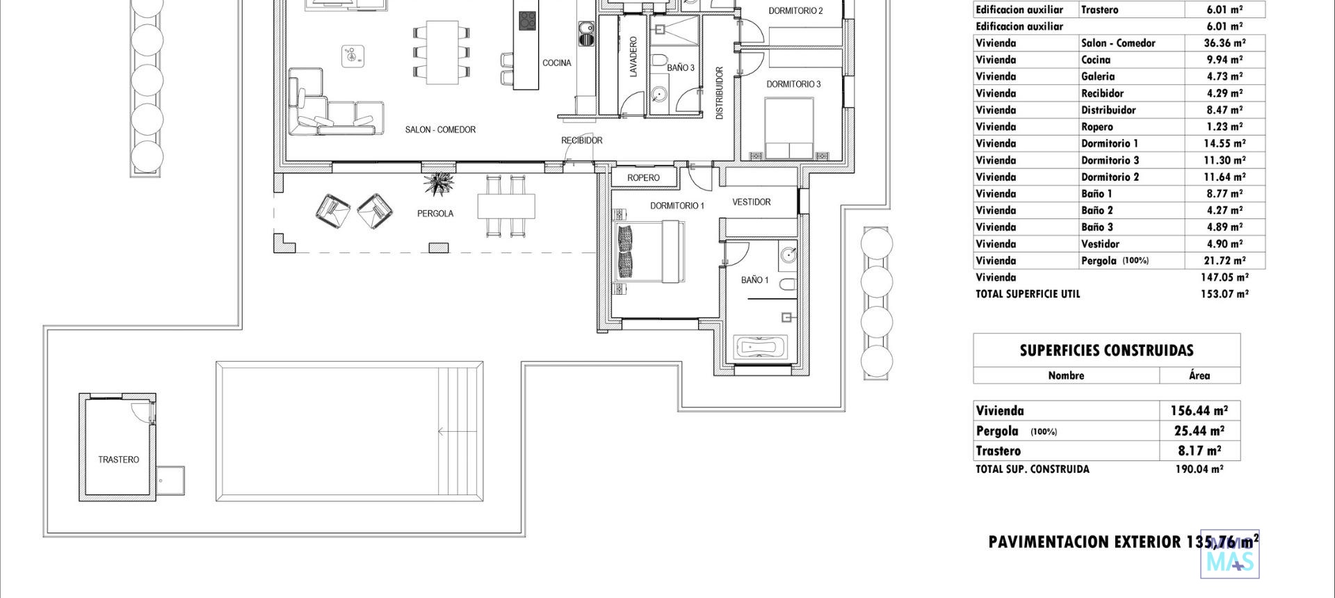 Nouvelle construction - Villa - Aspe - Poligono 19