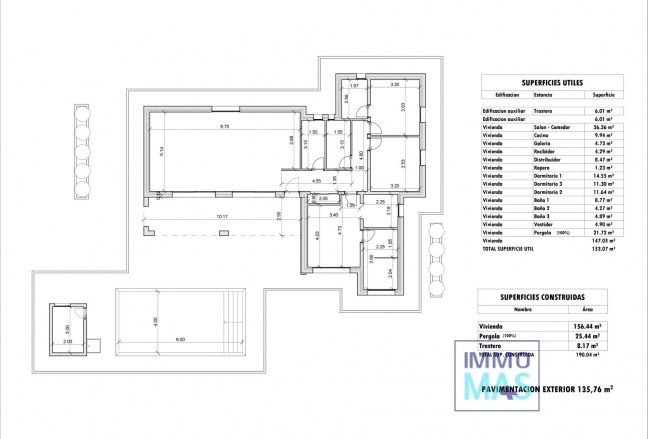 Nouvelle construction - Villa - Aspe - Poligono 19