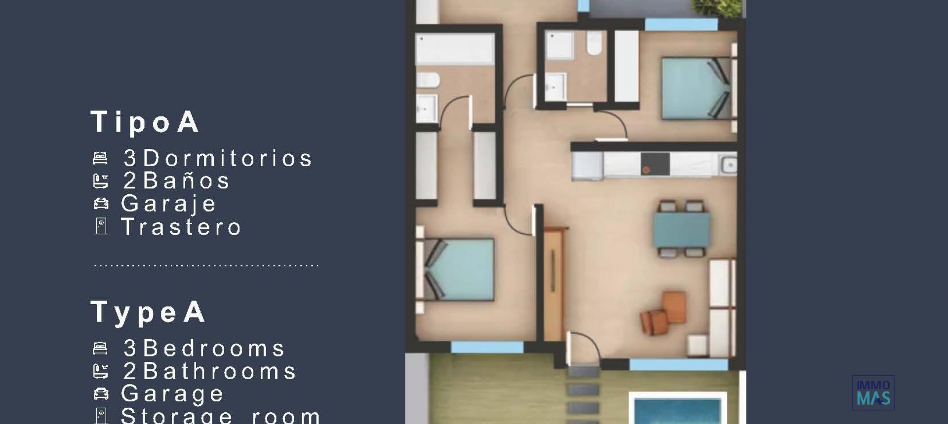 Nouvelle construction - Maison de ville - San Pedro del Pinatar - Los Pinos