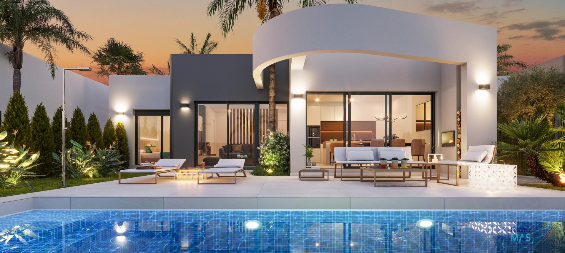 Nouvelle construction - Villa - Los Alcazares - Serena Golf