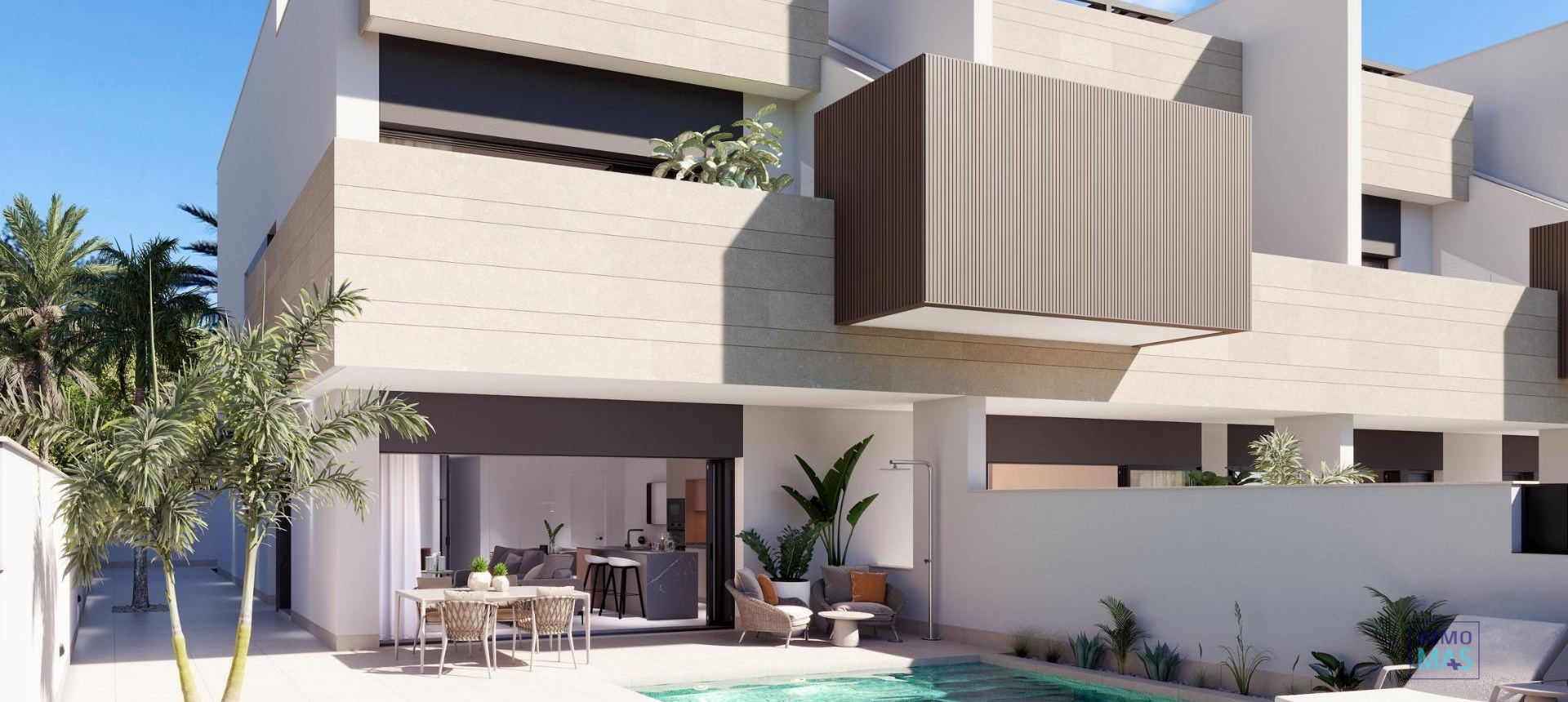 Nouvelle construction - Top Floor Bungalow - Pilar de la Horadada - parques de Andromeda