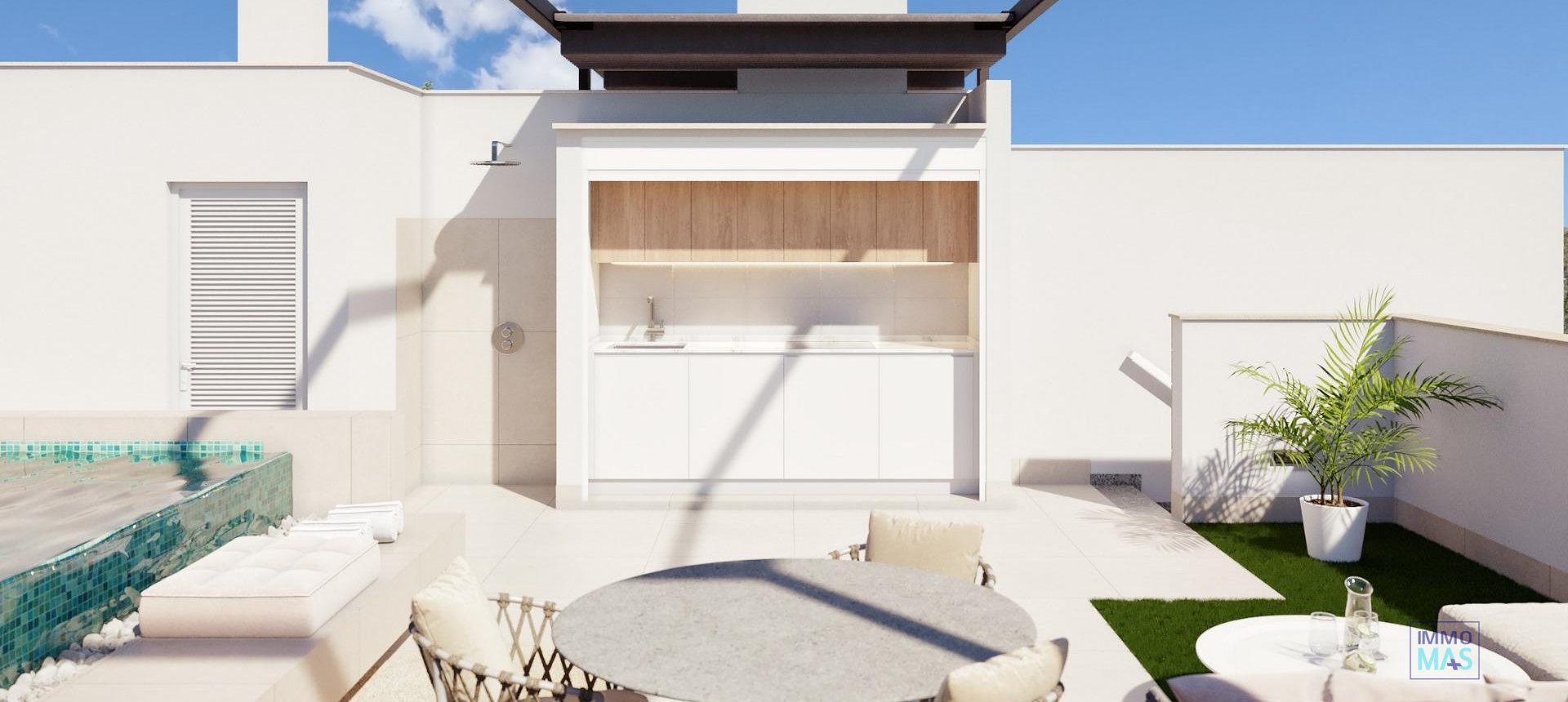 Nouvelle construction - Top Floor Bungalow - Pilar de la Horadada - parques de Andromeda