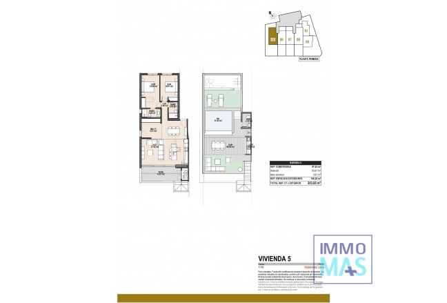 Nouvelle construction - Top Floor Bungalow - Pilar de la Horadada - parques de Andromeda