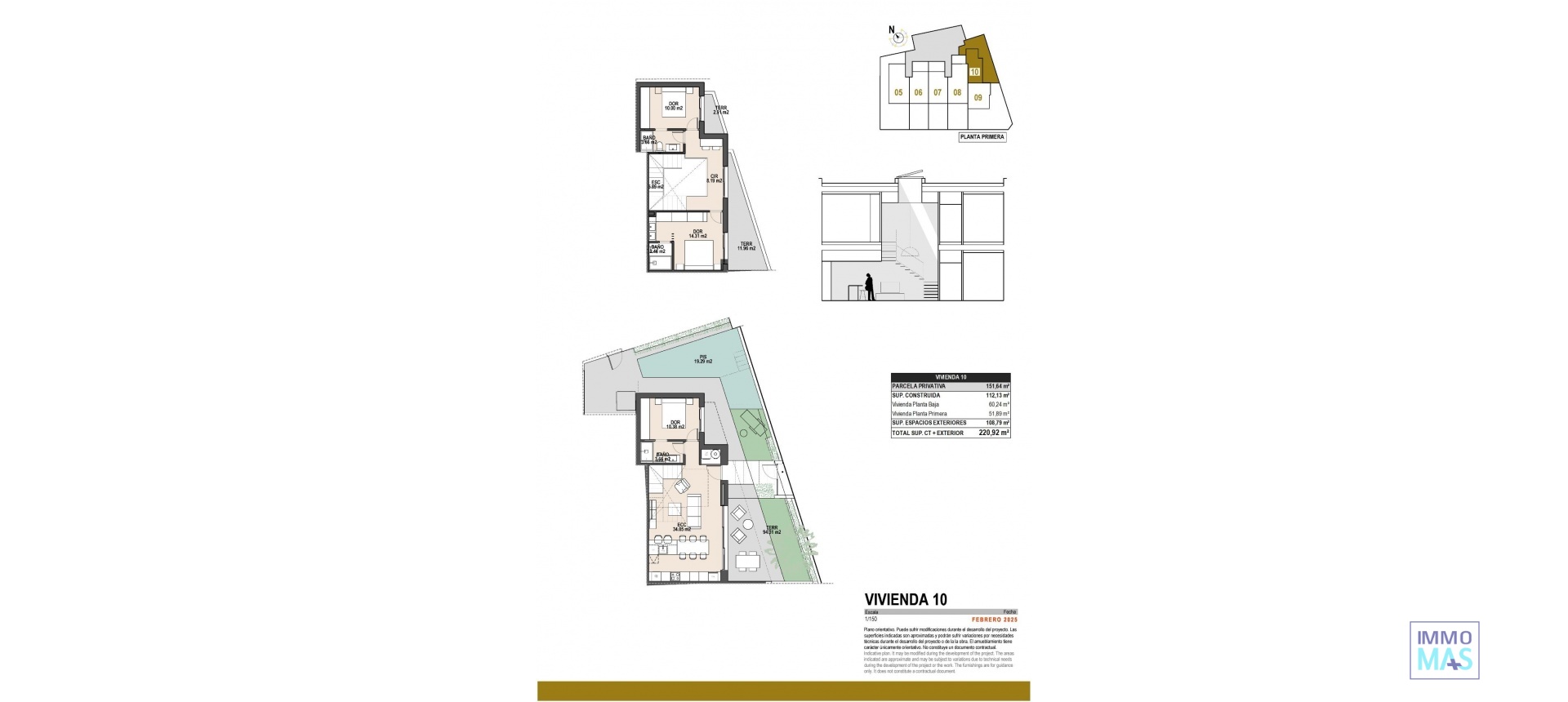 Nouvelle construction - Semidetached - Pilar de la Horadada - parques de Andromeda