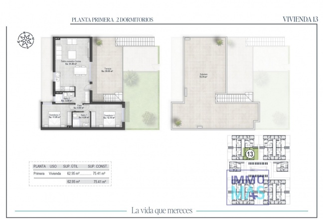 Obra nueva - Top Floor Bungalow - Alhama De Murcia - Condado De Alhama