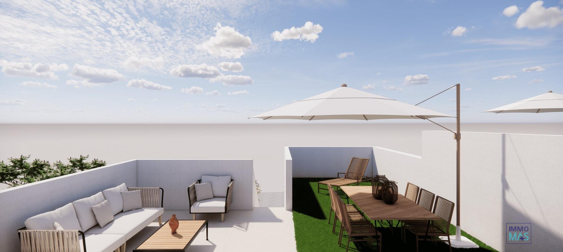 Nouvelle construction - Maison de ville - Pilar de la Horadada - Barrio los Segundas