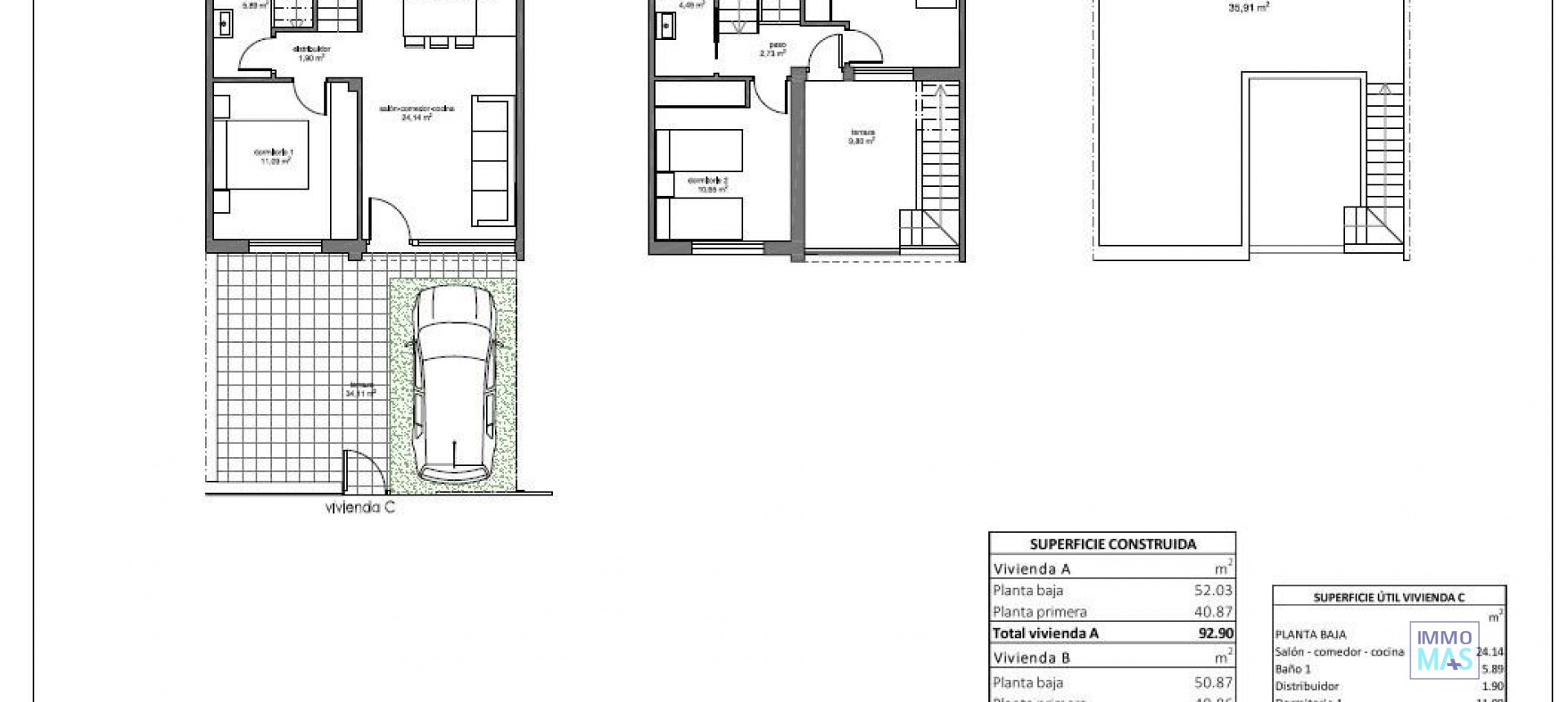 Nouvelle construction - Maison de ville - Pilar de la Horadada - Barrio los Segundas