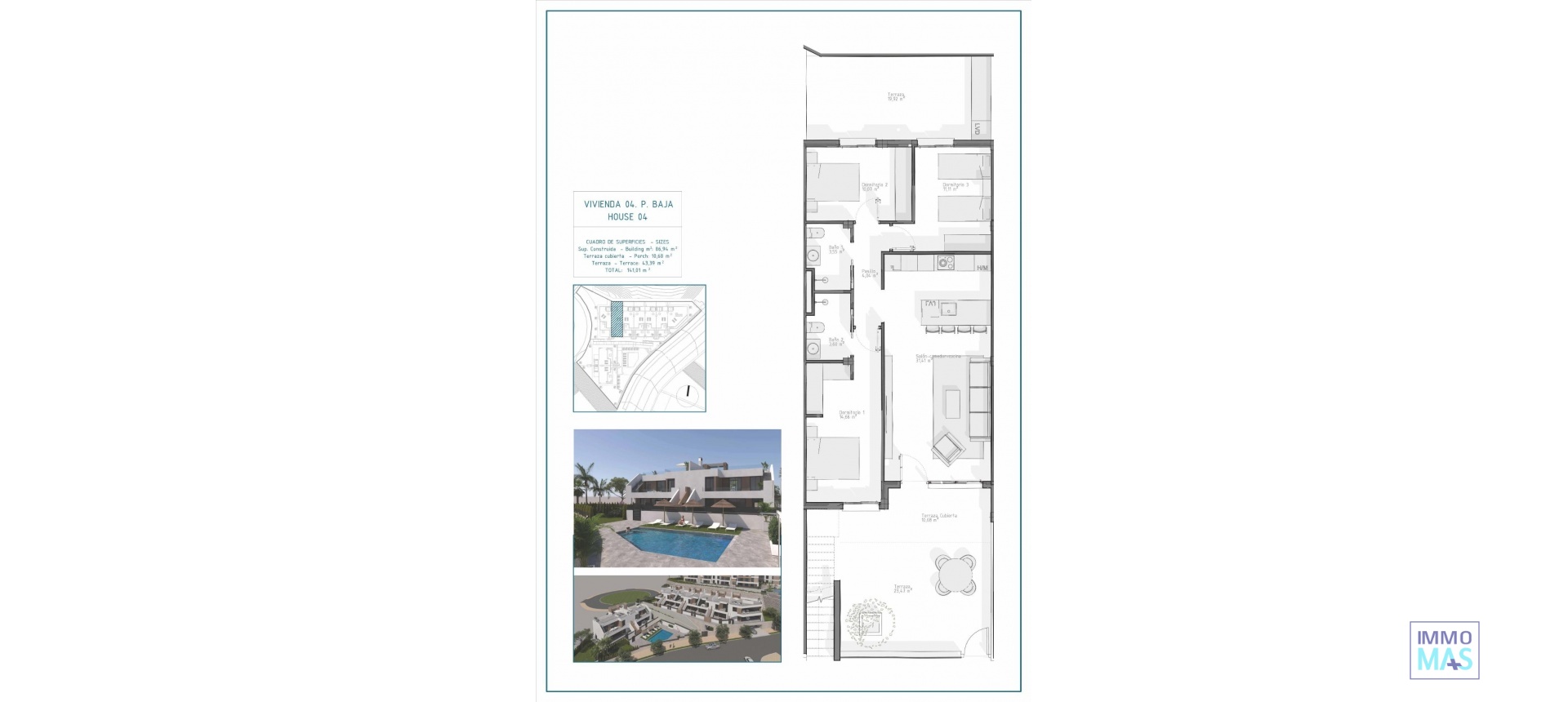 Nouvelle construction - Maison de ville - Vera - Pueblo Salinas