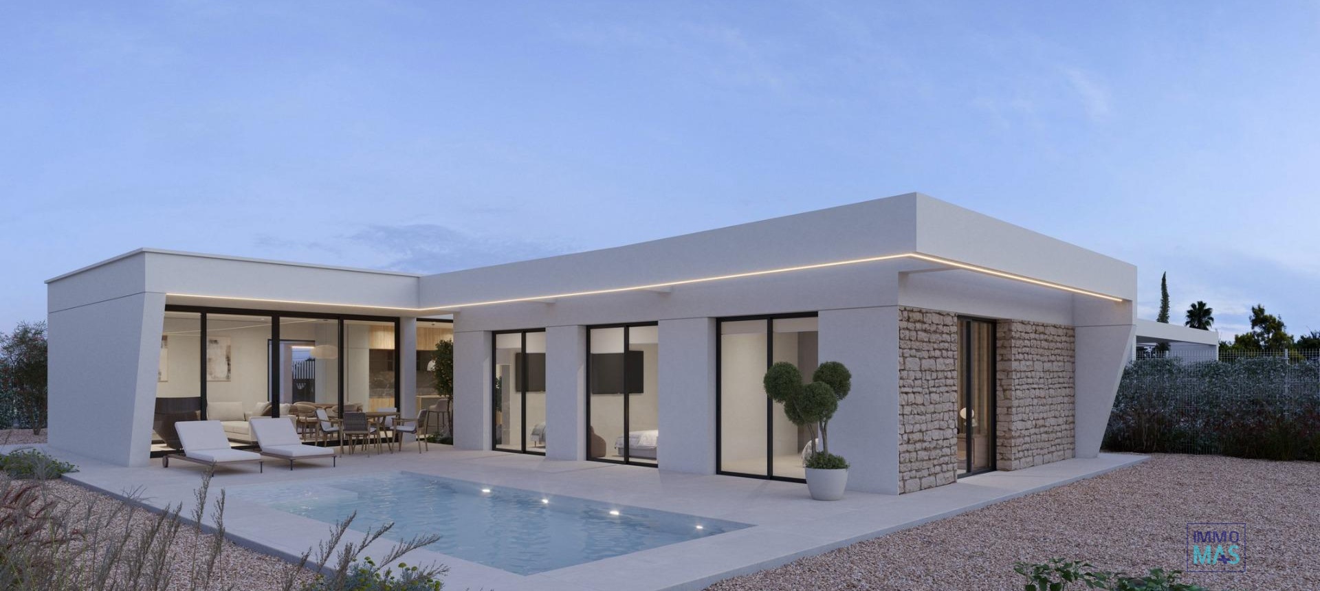 Nouvelle construction - Villa - Fuente Álamo - Hacienda del Alamo