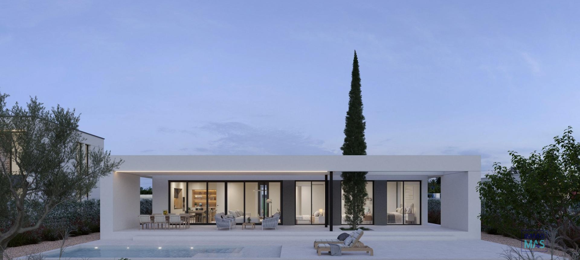 Nouvelle construction - Villa - Fuente Álamo - Hacienda del Alamo