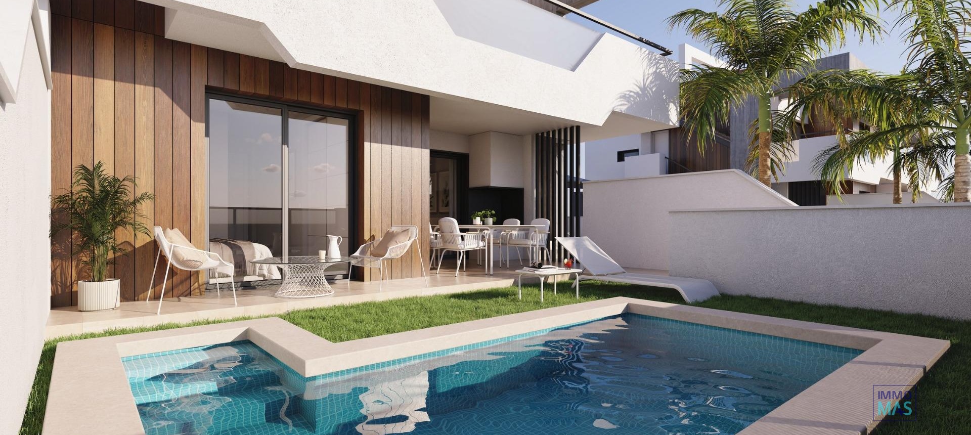 Nouvelle construction - Maison de ville - Puerto de Mazarron - Playa Negra